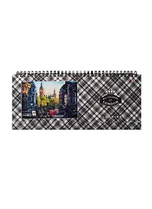 Планинг недат. 56л "Городской стиль. Краски Лондона" 7БЦ, настольный, гл.лам, Listoff