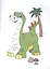 Динозавры. Раскраска по точкам — 2876651 — 3