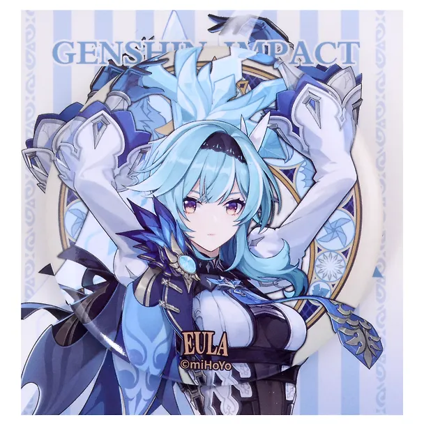 Значок Genshin Impact Mondstadt Can Badge Eula 2986611 — 1