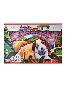 Альбом для рисования Unnika, "Щенки и игрушки", А4, 20 листов, на скрепке