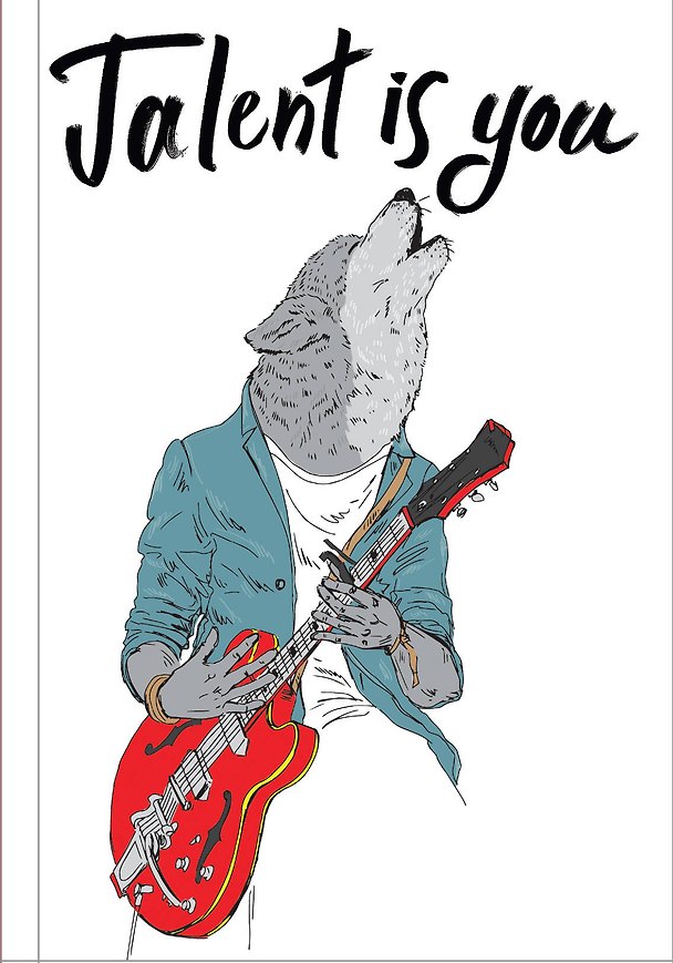 Книга для записей «Talent Is You», 136х206 мм, Эксмо 330681 — 1