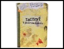обложка для паспорта " Паспорт сумасшедшего" 13,7*9,6 см 488752, шт 2322748 — 1