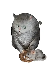 Фигурка Кошка с мышкой (450-349) 8СМ