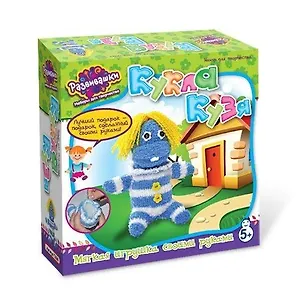 Набор для творчества Кукла Кузя (Т3309) (Развивашки) (5+) (коробка)