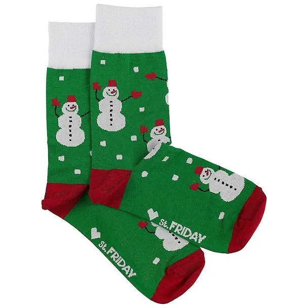 Дизайнерские носки St.Friday Socks, размер 38-41,  зеленый B479-9 2700597 — 1