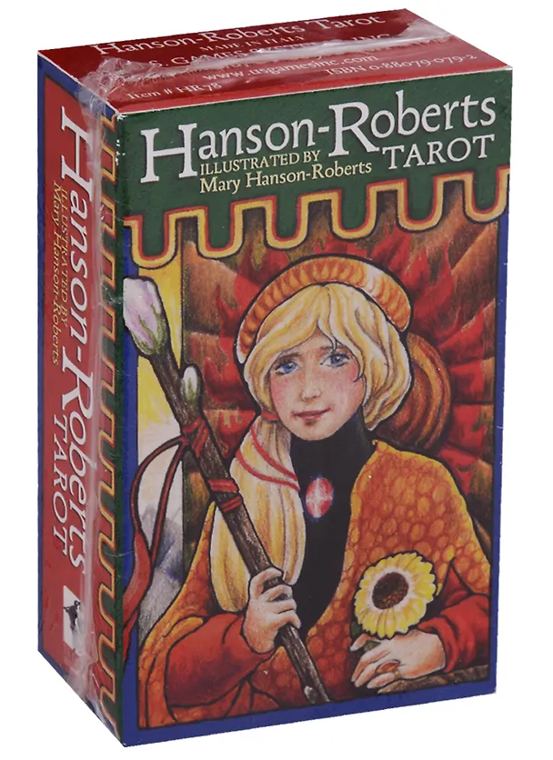 Книга Таро Аввалон, Hanson Roberts Tarot Хансон Робертс Таро (карты+инструкция) (на англ. яз.) (коробка) (ПИ) (Италия) () — 1
