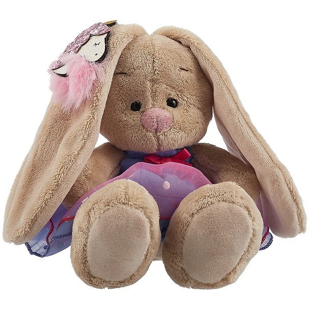 Игрушка мягкая Budi Basa, Зайка Ми в платье с единорогом на ушке 2747612 — 1