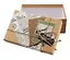Коробка подарочная "Newspaper" 18*12*7см, картон — 2981936 — 2