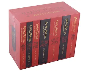 Harry Potter Gryffindor House Editions Paperback Box Set (комплект из 7 книг)