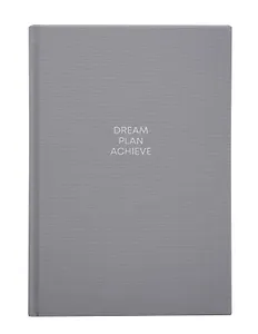 Книга для записей А5 120л тчк. "Grey" ткан.обл., Yoi