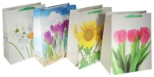 Пакет подарочный бумажный "Цветочная романтика", А5