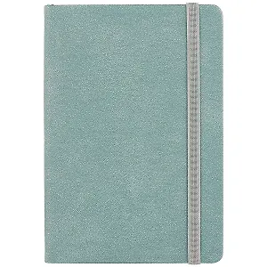 Записная книжка «Травертин», серо-голубой, 96 листов, А6