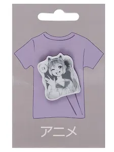 Значок Аниме Девушка с ушками Дзё (акрил)