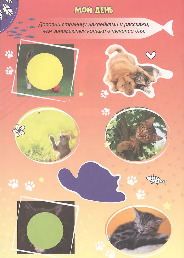 Книга Мои милые котята с наклейками () — 3