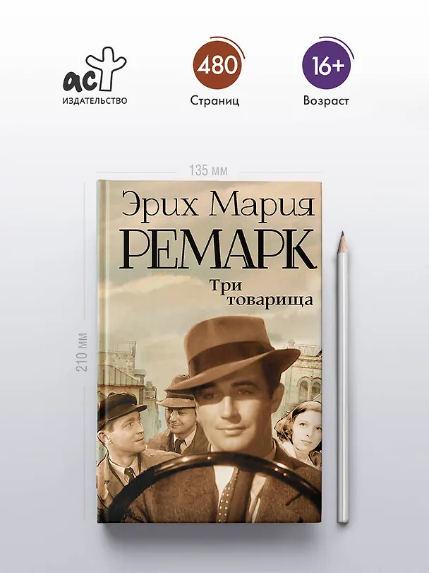 Книга Три товарища : роман (Эрих Мария Ремарк) — 5
