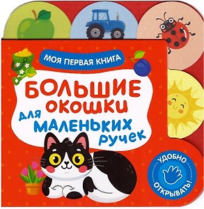 Большие окошки для маленьких ручек. Моя первая книга