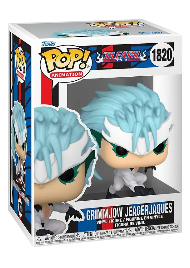 Фигурка Funko POP! Animation Bleach Grimmjow Jaggerjack w/(GW) Chase (1820) (Fun80259) 3118621 — 2