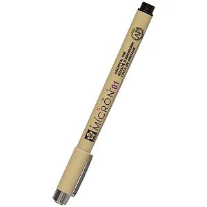 Капиллярная ручка «Pigma Micron», Sakura, 0.25 мм, чёрная