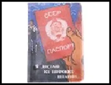 обложка для паспорта "Из широких штанин" 13,7*9,6 см 440845