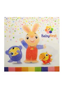 Салфетки бумажные Животные (1019206) (33х33см) (набор/20шт.) (Страна Карнавалия) (упаковка)