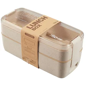 Ланч-бокс 750мл (пластик) (18х7) (12-22716-YK-1213)