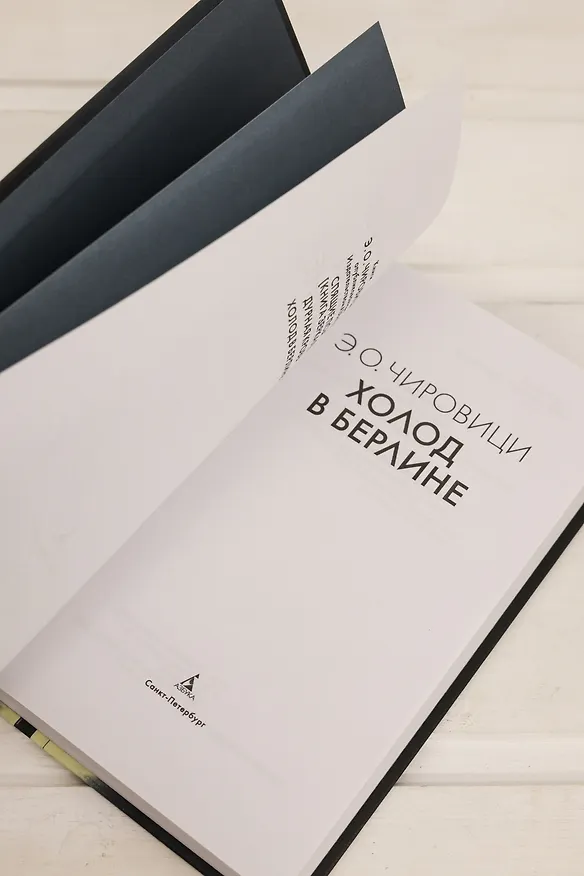 Книга Холод в Берлине (Эуджен Чировици) — 13
