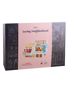 Интерьерный конструктор для творчества Румбокс MiniHouse Loving Neighborhood TD05W