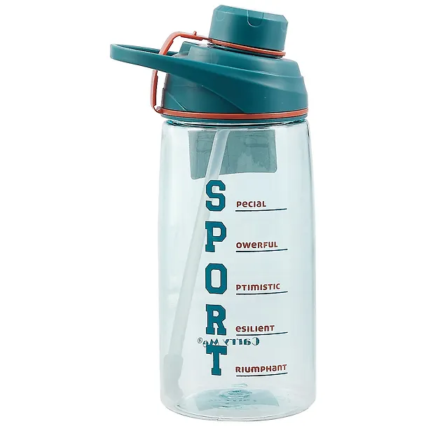 Бутылка Sport с надписями (пластик) (600мл) (12-07664-CY-5140) 2842267 — 5
