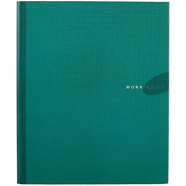 Папка архивная 35мм А4 "Work inside" 2 кольца, зеленый 259007 — 2