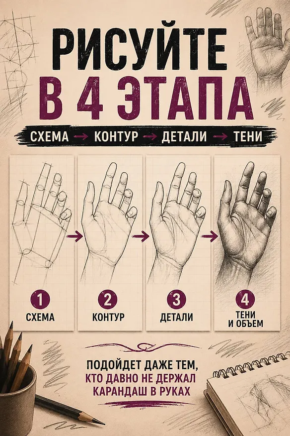 Книга Творческий курс по рисованию. Анатомия человека (Мистер Грей) — 5