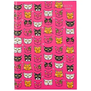 Скетчбук «Котомания», 80 листов, А5+