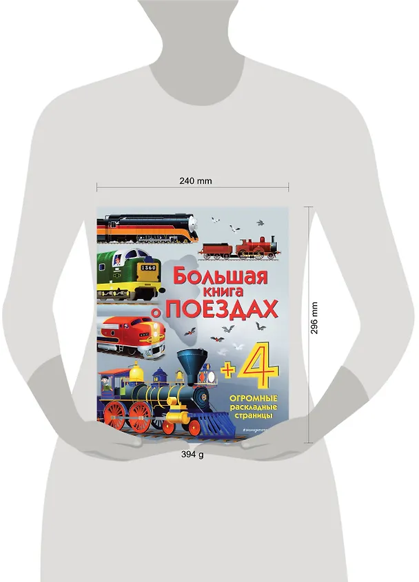 Книга Большая книга о поездах (Меган Каллис) — 5