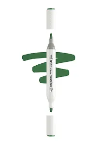 Маркер акриловый "Сонет" сосновый, двусторонний, перо кисть/пуля