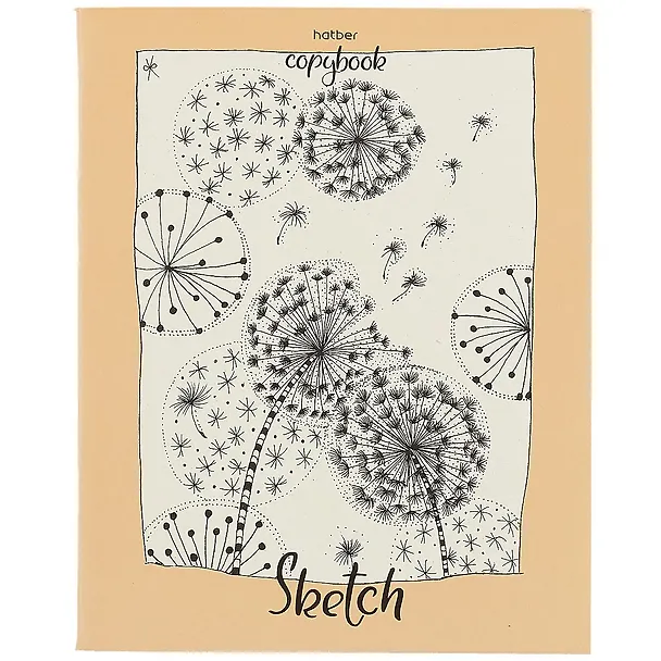 Тетрадь общая «Sketch» в ассортименте, 80 листов в клетку, А5 - Hatber 251151 — 3