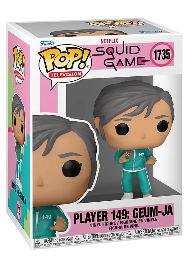 Фигурка Funko POP! TV Squid Game S3 Player 149 Geum-Ja (1735) (Fun79731) 3127460 — 2