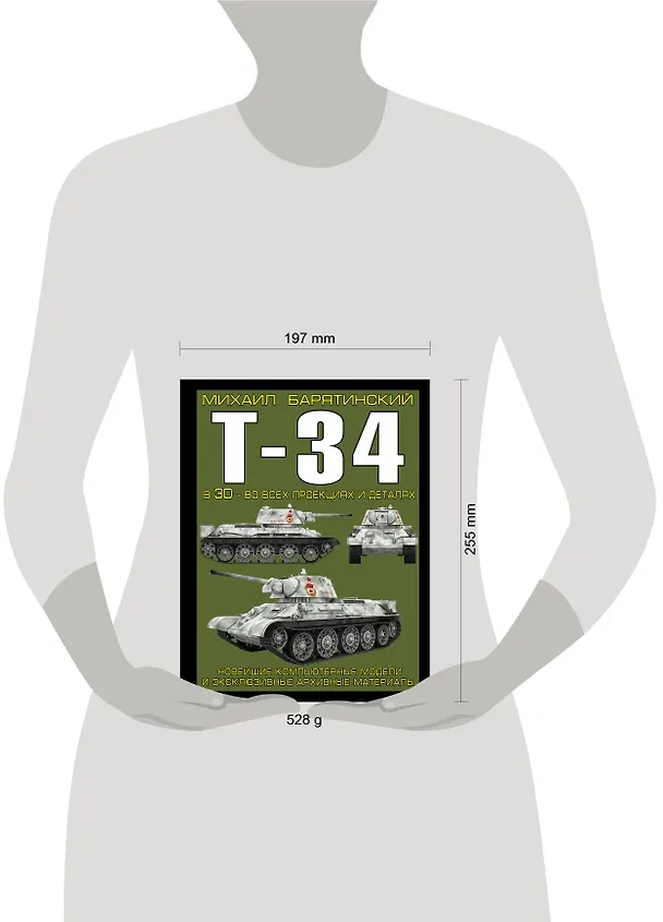 Книга Т-34 в 3D-во всех проекциях и деталях (Михаил Барятинский) — 4