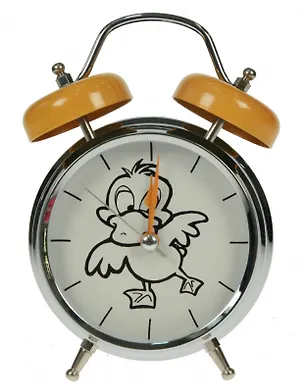Часы-будильник Утка со звуком Кря-кря (12Х6Х17см) (232412) 2531287