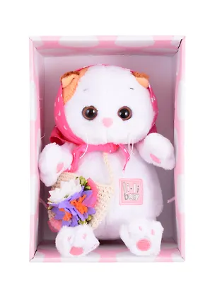 Игрушка мягкая Budi Basa, Ли-Ли BABY в косыночке и с корзинкой (20 см) (LB-049) 2834879