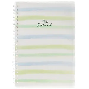 Тетрадь 80 листов, клетка, "Natural lines"