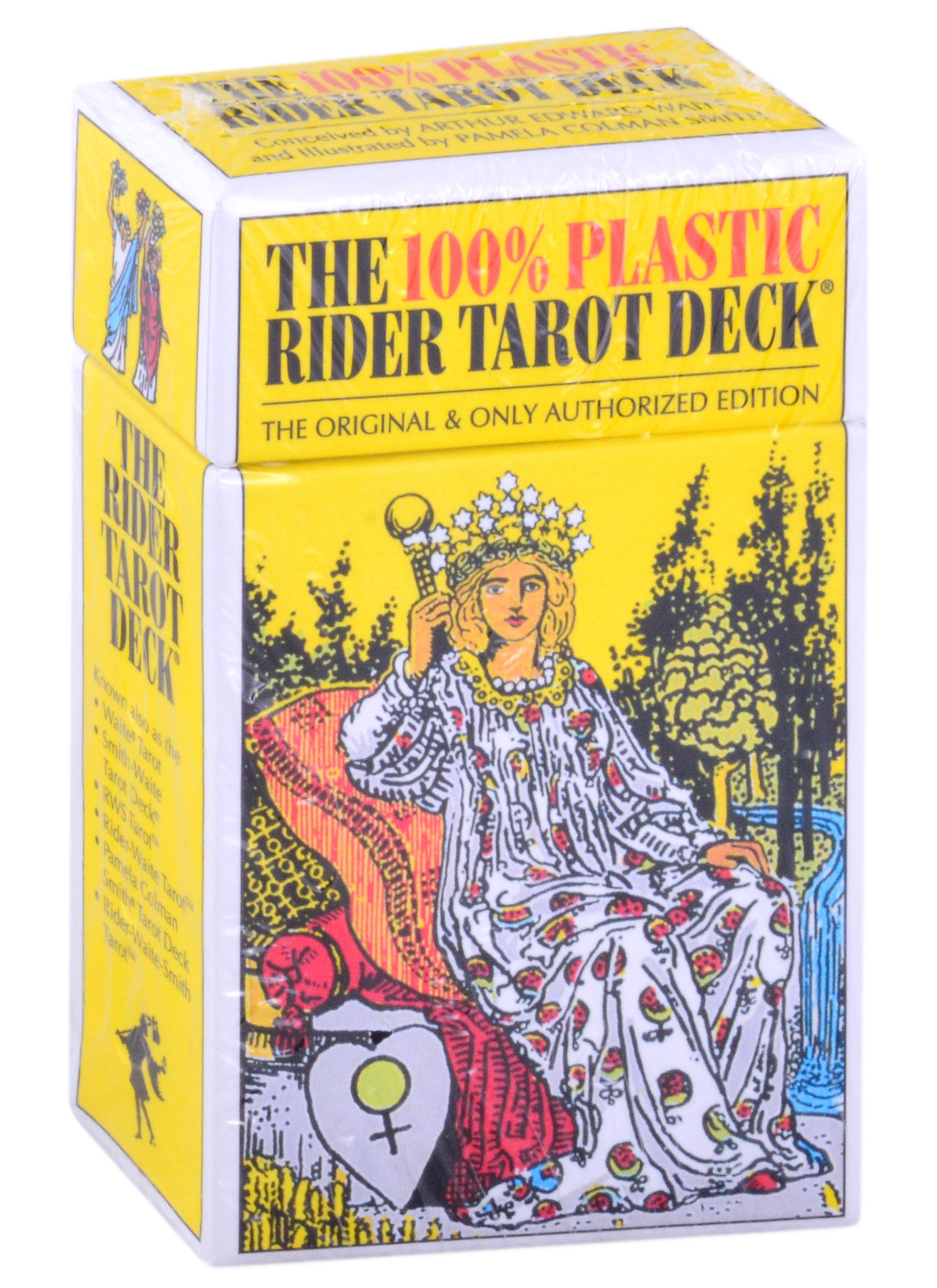 

The 100% plastic Rider Tarot deck (78 карт)