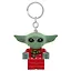 LGL-KE208AH Брелок-фонарик для ключей LEGO Star Wars - Малыш Грогу в праздничном свитере (Grogu Holiday Sweater), возраст 6+ — 3170863 — 2