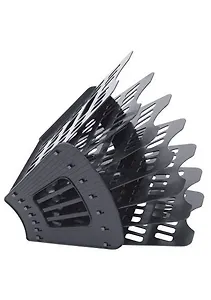 Лоток "Веер" 7 отделений чёрный сборный , Стамм