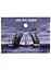 Папка-конверт А6 на кнопке СПб "Во все серые. Мост" — 261880 — 1