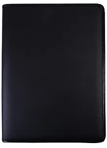 Папка деловая А4 кожзам, черная