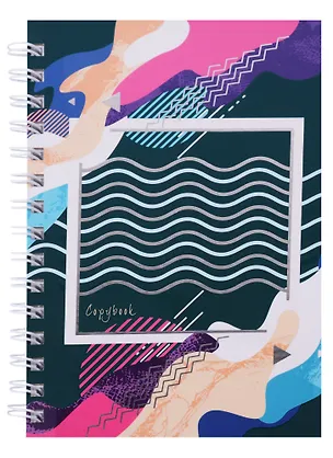 Тетрадь в клетку Listoff, "Офисный стиль. Серебряные линии", 80 листов 245625