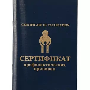 Сертификат о профилактическизх прививках В4 33л, форма 156/у-93 — 263049 — 1