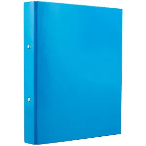 Папка на кольцах А4 "Неон", синяя