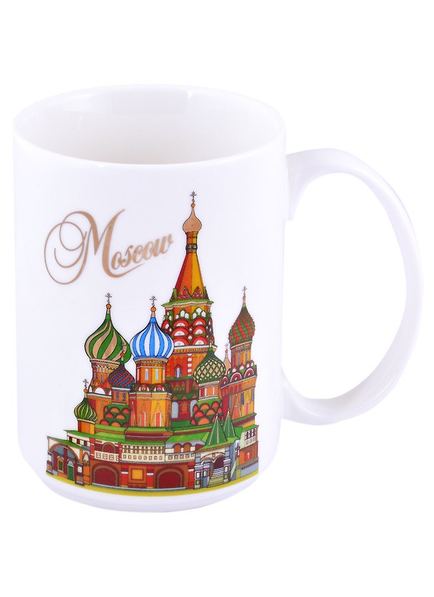 Кружка Москва ХВБ 500мл фарфор цв.рисунок (060-50-19-CL) 2858749 — 1