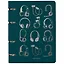 Тетрадь на кольцах «ColourMania. Headphones» 100 листов в клетку, А5, сменный блок - Unnika — 251849 — 1