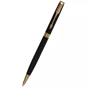 Ручка шариковая "Sonnet Core LaqBlack GT M" черная, Parker — 254806 — 1